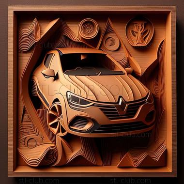 3D model Renault Mgane (STL)